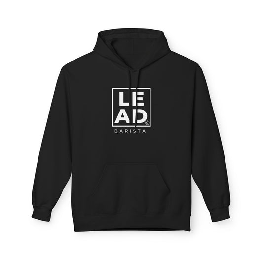 Lead Barista Hoodie — Graphic Coffee Crewneck for Coffee Lovers